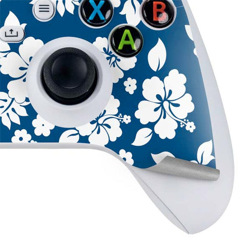 Blue and White Xbox Series S Controller Skin